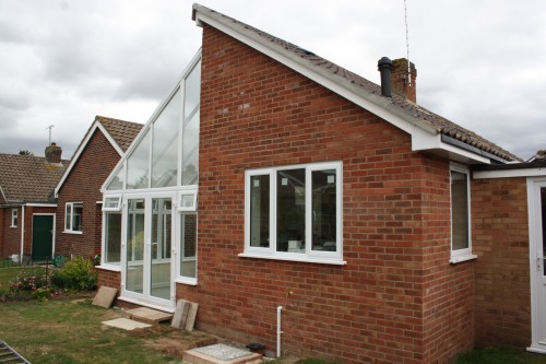Kitchen extension & conservatory
